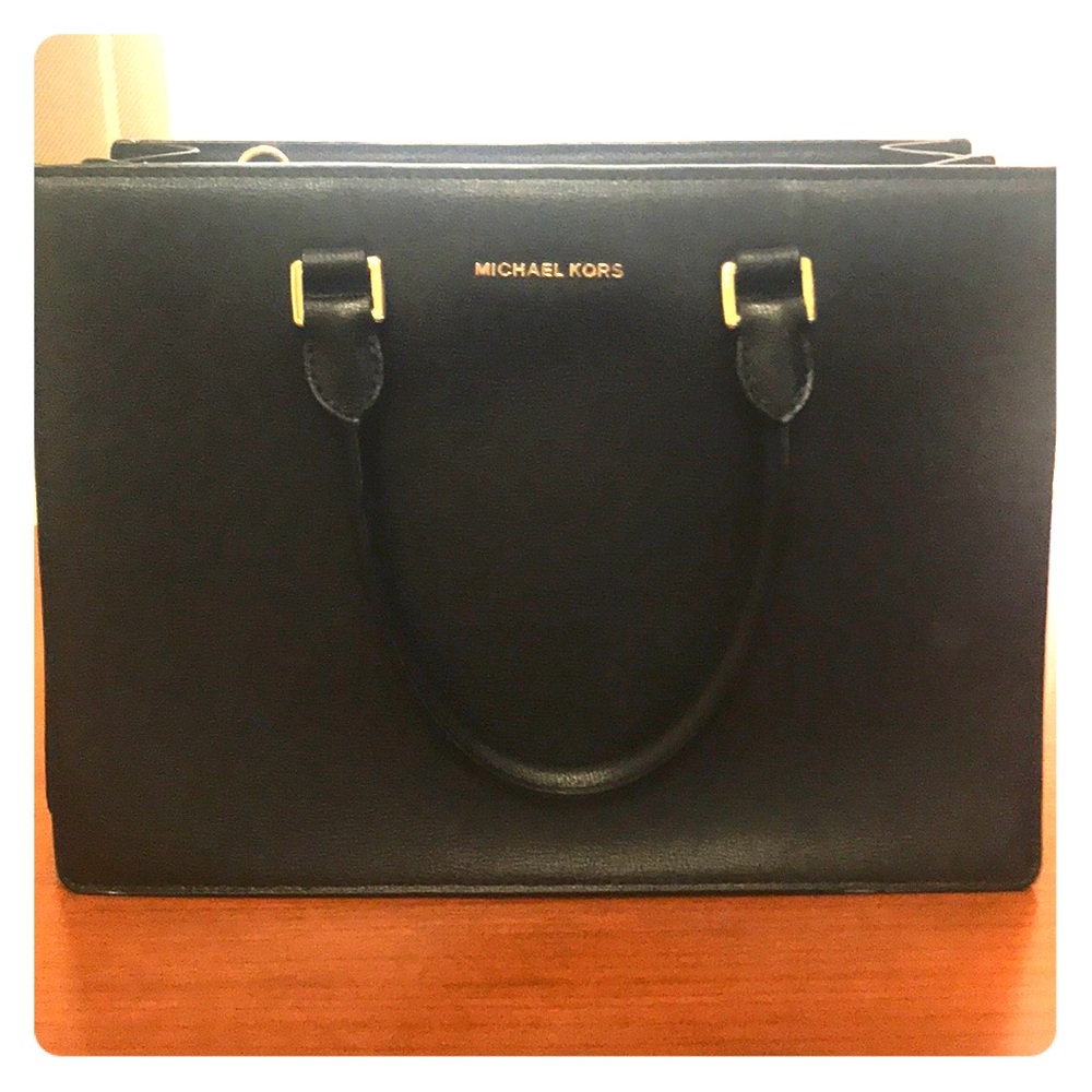 Michael Kors black satchel